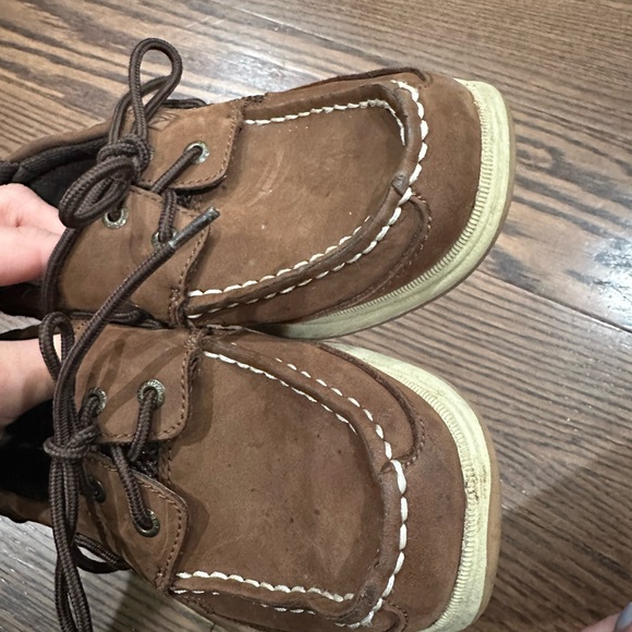 Sperry Men's Dark Brown Boat Shoes - Picture 4 of 4